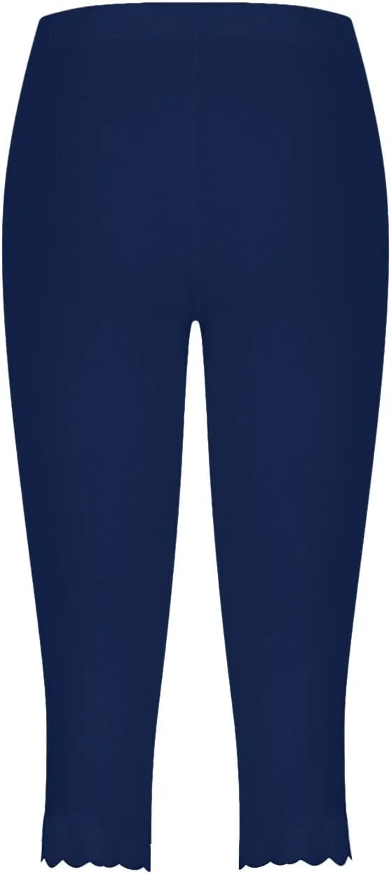 Women Capris Leggings 2024 Summer Causal Cropped Pants Dressy Trendy Knee Length Capri Laides Yoga Clothing