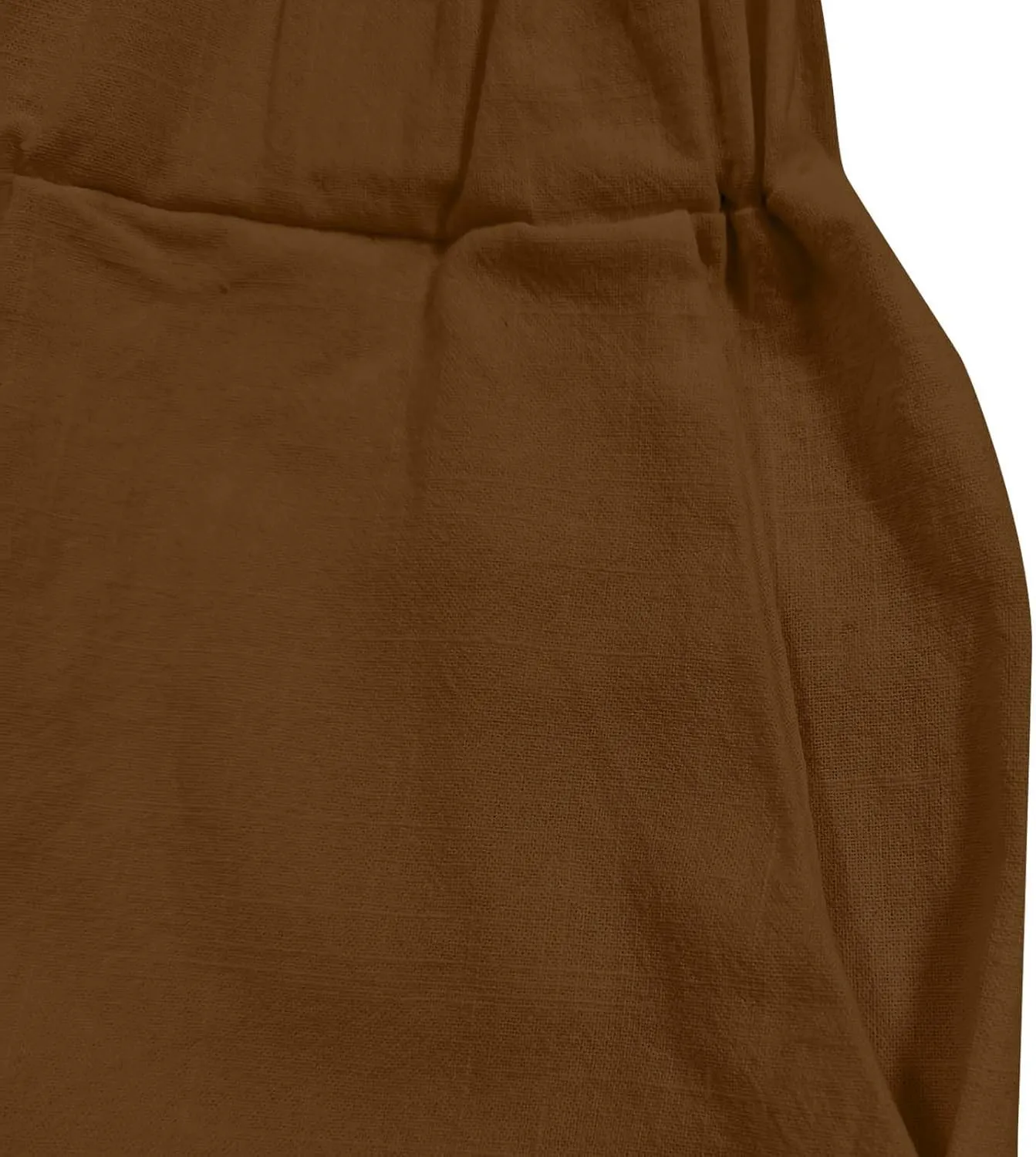 Women's Cotton Linen Capri Pants High Waist Cropped Drawstring Cinch Bottoms Summer Casual Pant Trouser with Pockets