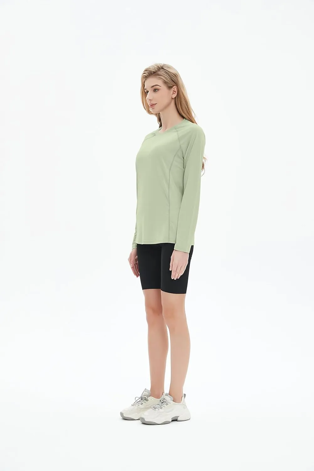 Women's Rash Guard Long Sleeve Shirt UPF 50  Sun UV Protection Quick Dry Swim Shirt Yoga Running Hiking Gym Tee Top