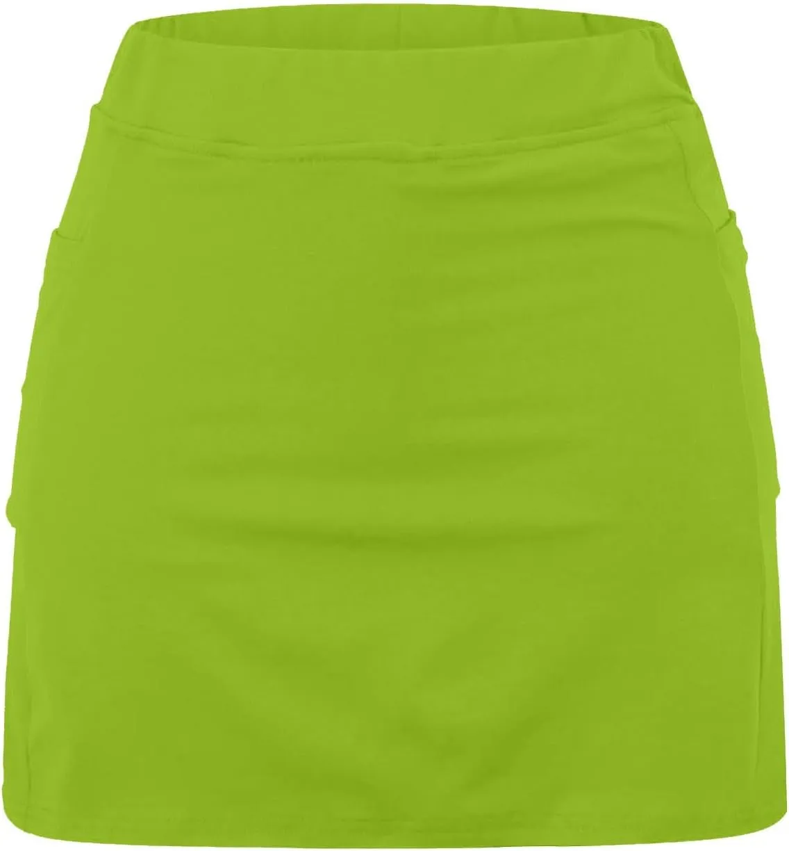 Womens Skorts with Pockets Solid Mid Waist Plus Size Skorts for Women High Waist Athletic Sports Yoga Pants Skirt
