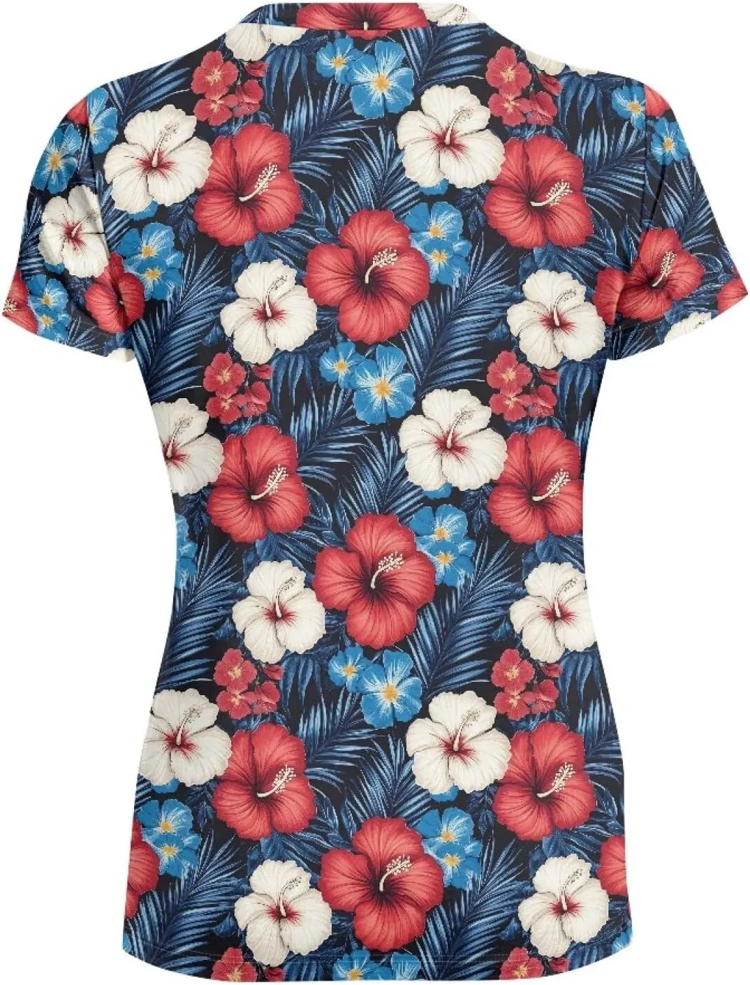 Womens Summer V Neck Casual T Shirt Short Sleeve Blouses Tops Plus Size Athletic T-Shirt for Women Graphic XS-5XL