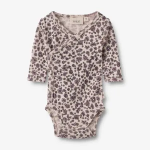 Wool Body L/S Willow - autumn flowers