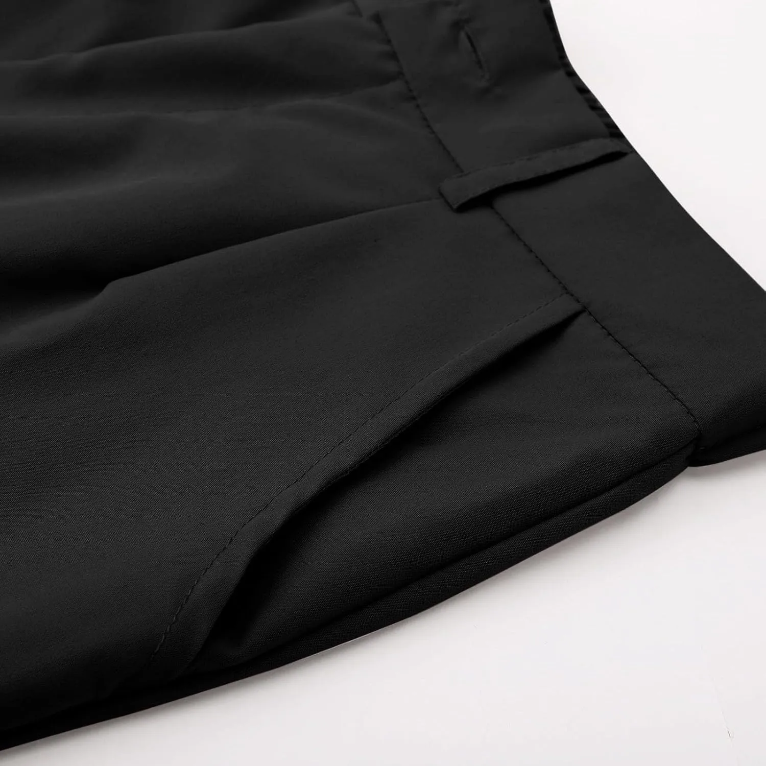 Y2K Cargo Pants for Women Teen Girl Baggy Elastic High Waisted Casual Parachute Pant Straight Leg Streetwear Trousers