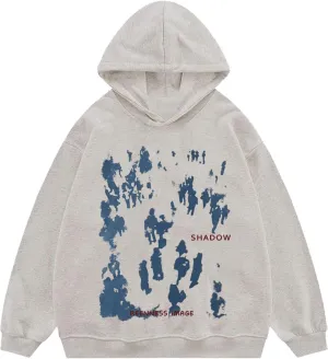 Y2k Hoodie For Women Oversized Graphic Sweatshirt Vintage Casual Preppy Pullover Hoodies Streetwear Unisex